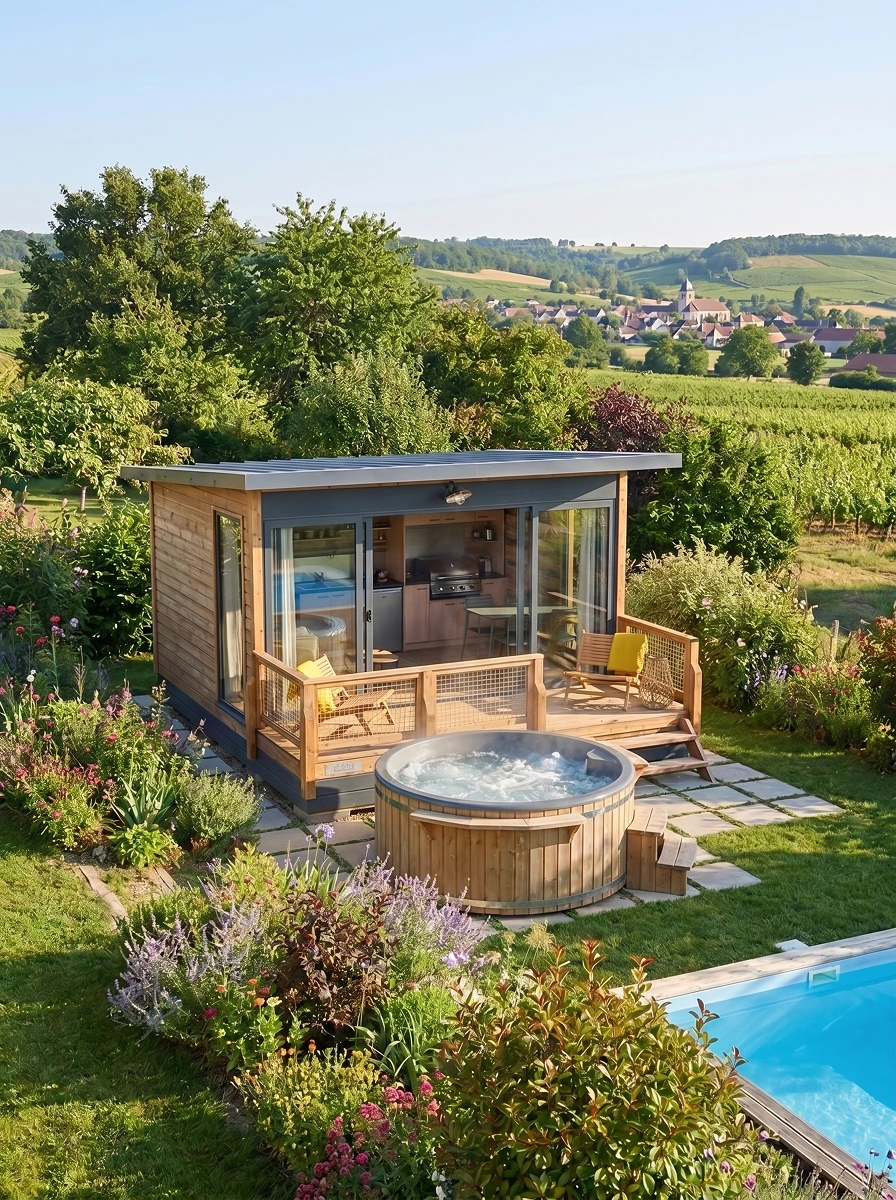 Pool house et espace spa